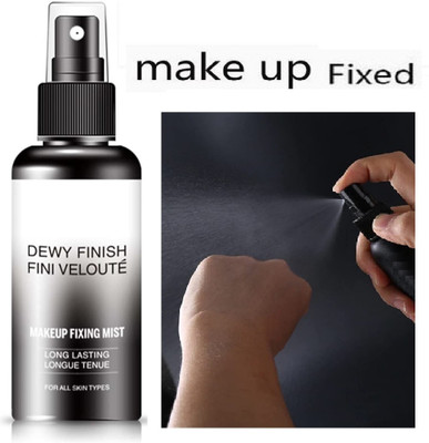 Emijun Long Lasting Makeup Fixer Setting Spray Mist & Fix  Primer  - 80 ml(TRANSPARENT)