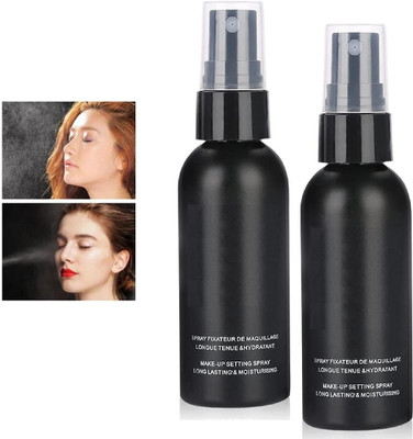 AFARAXIA Non-sticky Makeup fixer quick setting spray Primer  - 200 ml(transpernt)