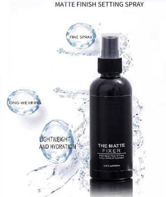 AMOSFIA Makeup fixer face spray prep & prime long lasting & hydrating Prime Primer  - 100 ml(TRANSPARENT)