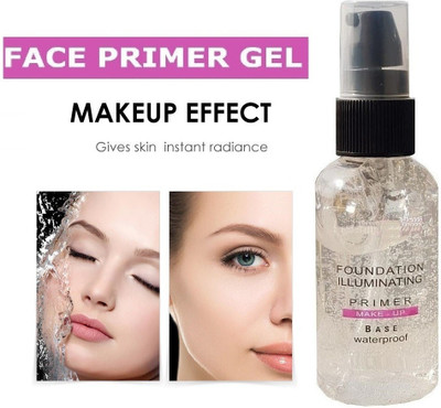 Amaryllis 50ml Invisible Pore Primer Gel Cream Natural Hydrating Primers Primer  - 50 ml(TRANSPARENT)