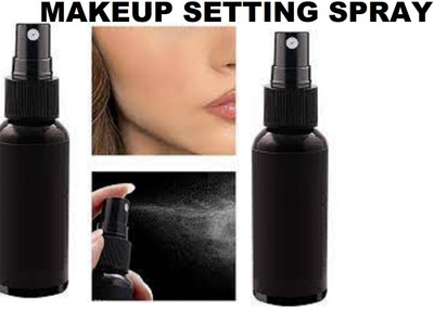 Luipui waterproof makeup fixing setting spray pack of 2 Primer  - 200 ml(TRANSPARENT)