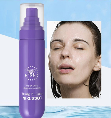 SEUNG LOCK'D IN Setting Spray, 16-Hour Long-Lasting Makeup Lightweight Hydrate Primer  - 100 ml(Transparent)
