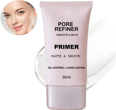 Sheny Real Makeup Primer With Natural Glow Finish For Face Makeup Primer  - 30 ml(TRANSPARENT)