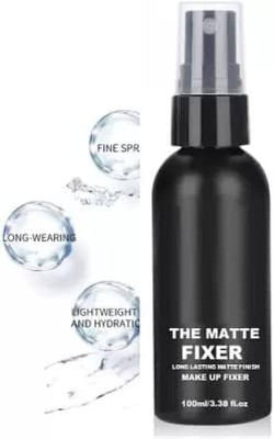 Arcanuy Skin hydrating makeup setting spray for lasting makeup fixer Primer  - 100 ml(Transparent)