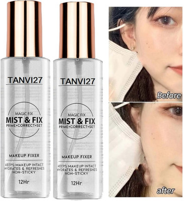 tanvi27 Makes your makeup last longer Mist & Fix Makeup Fixer Primer  - 240 ml(Transparent)