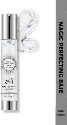 THTC GEL BASE FACE PRIMER MATTE FINISH Primer  - 30 ml(Transparent)