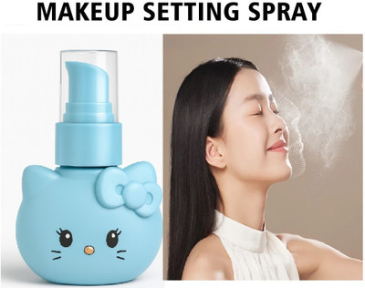 Jiwoo Makeup Fixer Non Sticky, Keeps Makeup Intact, Hydrates & Refreshes Primer  - 80 ml(transparent)