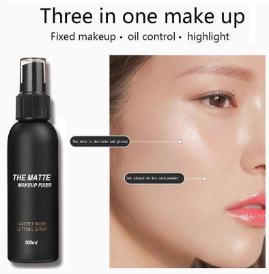 ADJD Long Lasting Budge Proof Oil Free Makeup Fixer Primer  - 100 ml(TRANSPARENT)