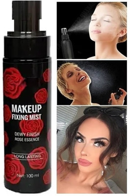 tanvi27 NEW MATTE MAKEUP FIXER FIXING SPRAY WATERPROOF FOR LONG LASTING MAKEUP Primer  - 100 ml(Transparent)