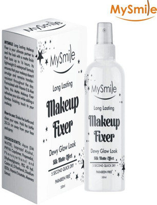 Mysmile Makeup Fix Setting Spray With Vitamin C Long Lasting Finish Primer  - 100 ml(Transparent)