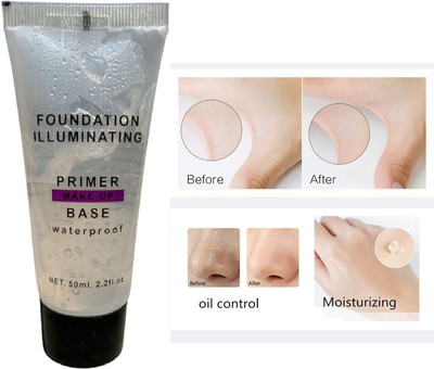 LILLYAMOR New Moisturizing Primer, Clear Smooth Makeup Base for Flawless Skin Primer  - 50 ml(Transparent)