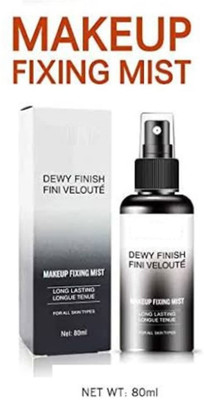 manasona Perfect Liquid spray Fixer Face Makeup Setting Spray Primer  - 80 ml(Transparent)