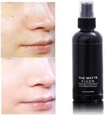 Luipui WATERPROOF MATTE FINISHMAKEUP FIXER AMAZING LONG LASTING FOR MAKEUP FIX Primer  - 100 ml(TRANSPARENT)