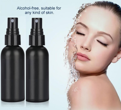 FELICECHIARA PACK OF 2 Long Lasting Moisturizing Foundation Fixer Spray Primer  - 200 ml(TRANSPARENT)