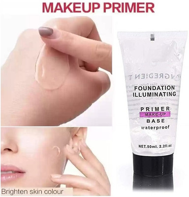 Vyomiris Clear Gel Face Primer Makeup Base Long Lasting Primer  - 50 ml(Transparent)