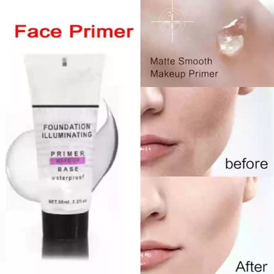 Jiwoo waterproof and long lasting face gel priemr Primer  - 30 ml(Transpernt)