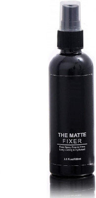 BLUEMERMAID MakeUp MATTE FINISH & WATER PROOF MAKEKUP SETTING FIXER Primer  - 100 ml(TRANSPARENT)