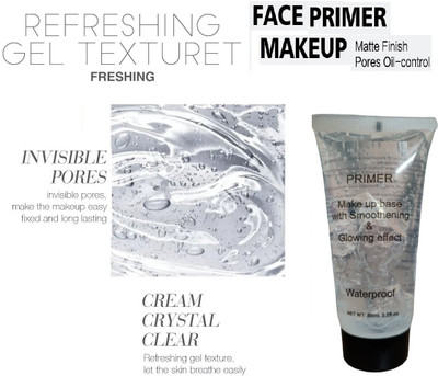 Amaryllis Skin Glow Matte Poreless Mattifying Skin Gel  Primer  - 50 ml(TRANSPARENT)