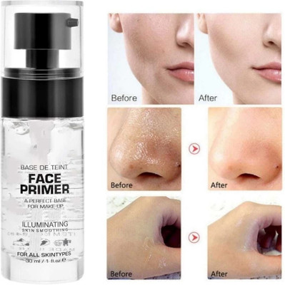 AFARAXIA makeup base primer for Perfectly Blurs Pores Wrinkles and beautiful look Primer  - 30 ml(Transperent)