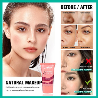 Jiwoo Face Makeup Primer, Long Face Makeup Primer  - 20 g(TRANSPARENT)