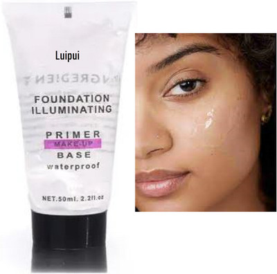 Luipui long lasting makeup primer for your face Primer  - 50 ml(TRANSPARENT)