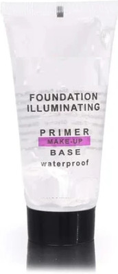 Jiwoo Makeup Primer for Pore less, Smooth & Long Lasting Waterproof Makeup Base Gel Primer  - 100 ml(TRANSPARENT)