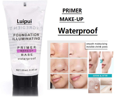 Luipui transparent primer in gel for makeup natural primer Primer  - 50 ml(transparent)
