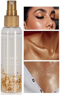 MYEONG 24K Gold Makeup Fixer With Vitamin-E & Pure Gold Extracts Primer Spary Primer  - 120 ml(TRANSPARENT)