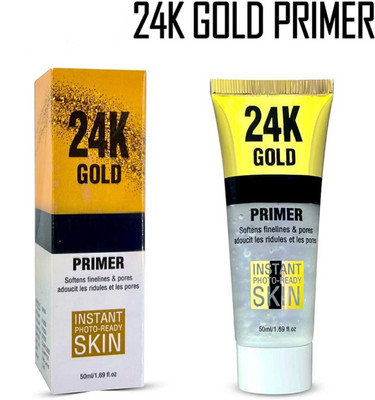 LOVE HUDA Gel 24k Gold Primer Makeup Hydrating Oil Control Open Pore Minimizer Face Primer - 35 ml(Refiner Silicon Base Transparent for Dark Oily Dry Dusky Skin Women Girls Smooth) LOVE HUDA Gel 24k Gold Primer Makeup Hydrating Oil Control Open Pore Minimizer Face Primer - 35 ml(Refiner Silicon Base Transparent for Dark Oily Dry Dusky Skin Women Girls Smooth)