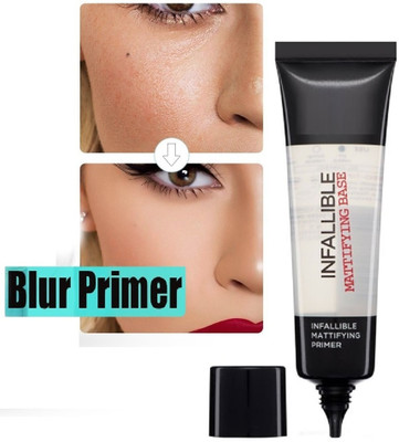 Amaryllis Perfect Shine Finish 24H Oil Control Infallible Mattifying Base Face  Primer  - 35 ml(TRANSPARENT)