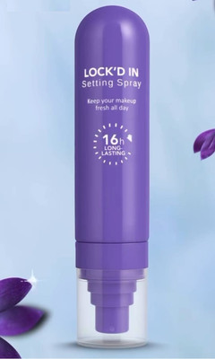 BLUEMERMAID Lock’d In Setting Spray – 16-Hour Lock-In Wear Lightweight Formula Primer  - 100 ml(Transparent)