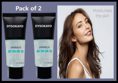 DYSOKAYO 1. Perfect Primer + Long Lasting & Waterproof gel Primer pack of 2 Primer  - 100 ml(TRANSPRENT)