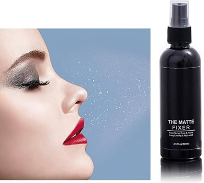 USBK Best fixer With Vitamin E, Keep Make up Intact, Hydrate & Refresh Primer  - 100 ml(TRANSPARENT)