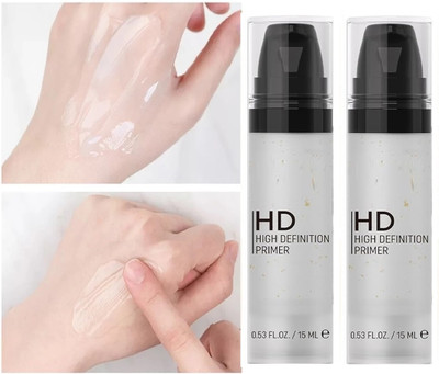 EVERERIN Face Primer Minimizes Pores Smoothens Skin Tone Weightless Formula Primer  - 30 ml(transparent)