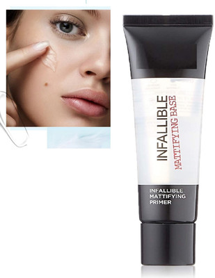 Aylily Waterproof Long Lasting & Hydrating Matte Poreless Mattifying Skin Gel  Primer  - 35 ml(TRANSPARENT)