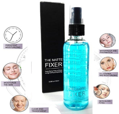 FELICECHIARA Foundation Base Fixer Hydrate Long Lasting Lasting Make Up Fix Foundation Spray Primer  - 100 ml(TRANSPARENT)