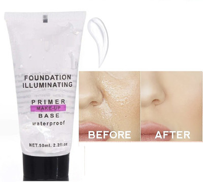 YAWI BEST FOR GEL PRIMER MATTE FINISH TRANSPARENT MAKE UP PRIMER Primer  - 50 ml(Transparent)