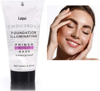Luipui makeup primer for girls makeup, best pack of 1 Primer  - 50 ml(TRANSPARENT)