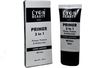 Lyon Beauty usa Face Primer 3 in 1 Primer  - 30 ml(Natural)