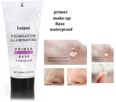 Luipui latest primer waterproof face makeup primer pack of 1 Primer  - 50 ml(transparent)