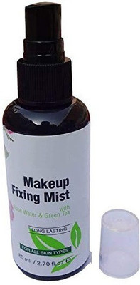 YAWI MAKEUP FIXING MIST WITH ROSE WATER AND GREEN TEA  Primer  - 80 ml(TRANSPARENT)