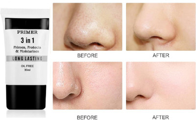 EVERERIN Matte Finish Oil Free Magic Perfecting Base Face  Primer  - 30 ml(Transparent)