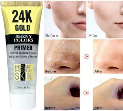 SHENY COLORS Natural Glow Finish For Face Makeup Primer (PACK OF 1) Primer  - 50 ml(TRANSPARENT)