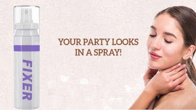 SHENY COLORS FASTER RESULT MAKEUP SETTING SPRAY (Pack of 1) Primer  - 100 ml(TRANSPARENT)