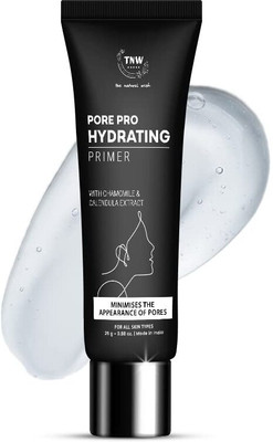 TNW - The Natural Wash Pore Pro Hydrating Primer | Minimizes Pores | Flawless Base Primer  - 25 g(Transparent)