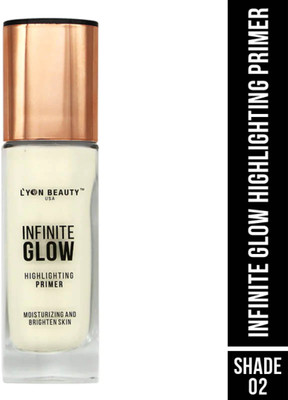 L'YON BEAUTY Infinite Glow Highlighting  Primer  - 30 ml(Shade 02: Golden Tint)