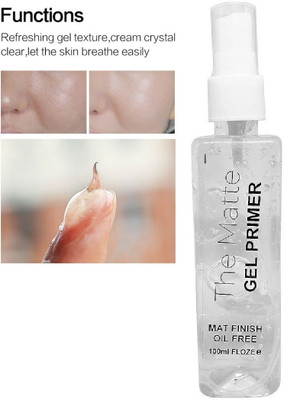 Amaryllis 100ML Makeup Primer for Pore less, Smooth & Long Lasting Makeup Waterproof Primer  - 100 ml(TRANSPARENT)