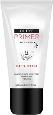 EVERERIN Face & Body Primer Matte Finish Oil Free  Primer  - 30 ml(transparent)