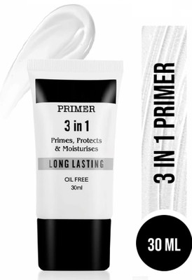 EVERERIN 3 in 1 Flawless Primer that Primes, Protects , Moisturises & oil free  Primer  - 30 ml(transparent)