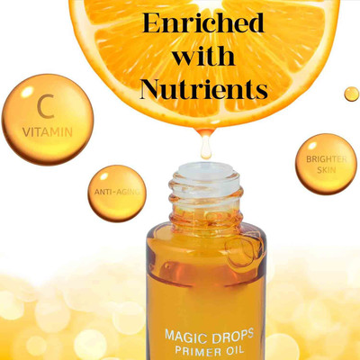 REIMICHI Primer Makeup Base Skin Lightweight Magic Drops face  Primer  - 20 ml(TRANSPARENT)